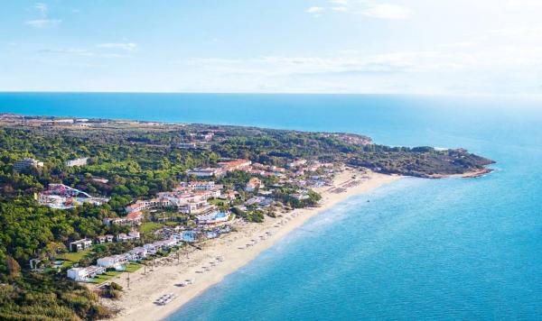 Clubanlage Luftaufnahme