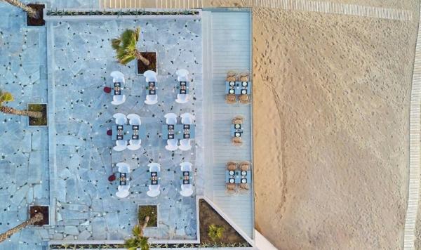 L Orient Restaurant von oben