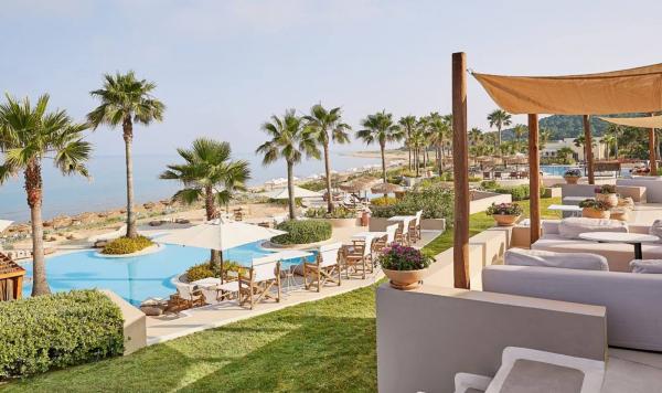 Restaurant mit Meerblick