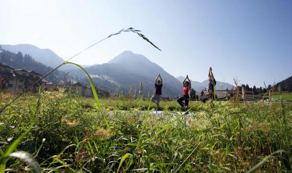 Yoga im Freien