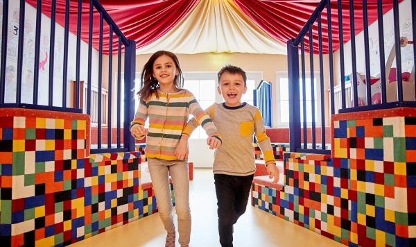 Kinder fühlen sich ebenfalls hier wohl