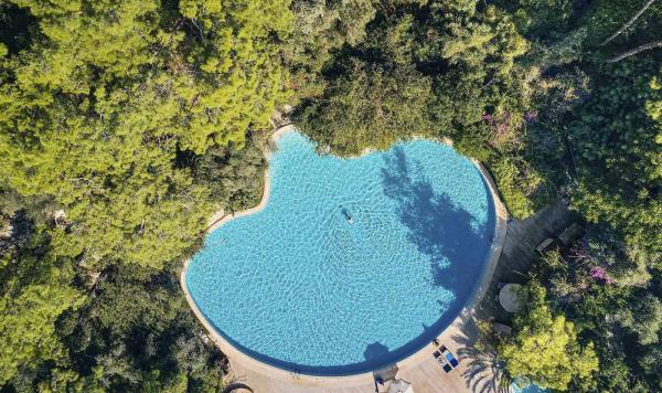 Relaxpool Luftaufnahme