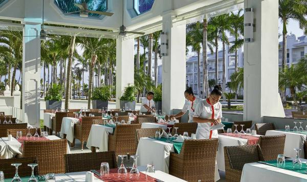 Hauptrestaurant Terrasse