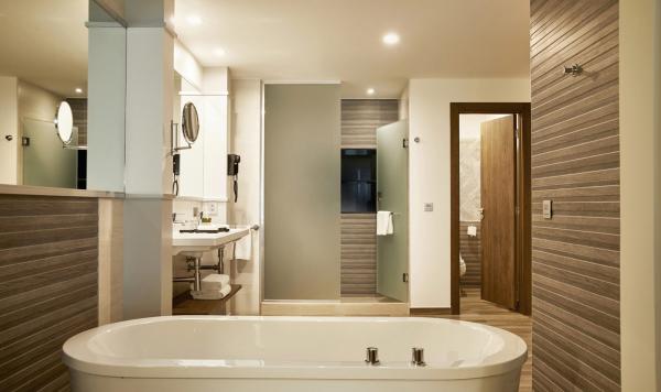 Badezimmer in der Suite