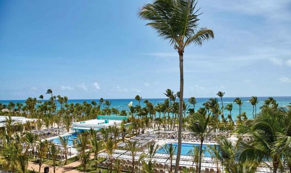 Palmen am türkisenen Meer