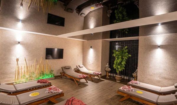 Ausstattung im Wellnessbereich