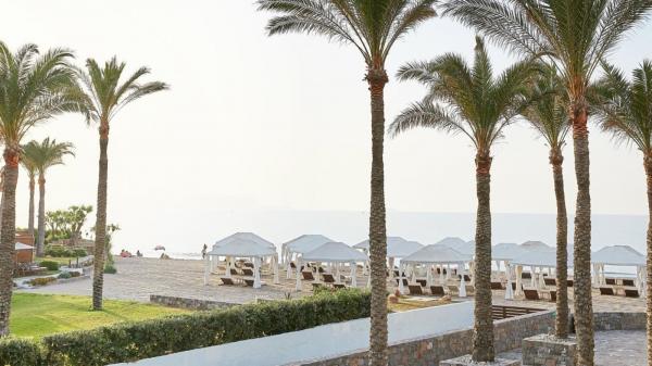 Sicht auf den Strand