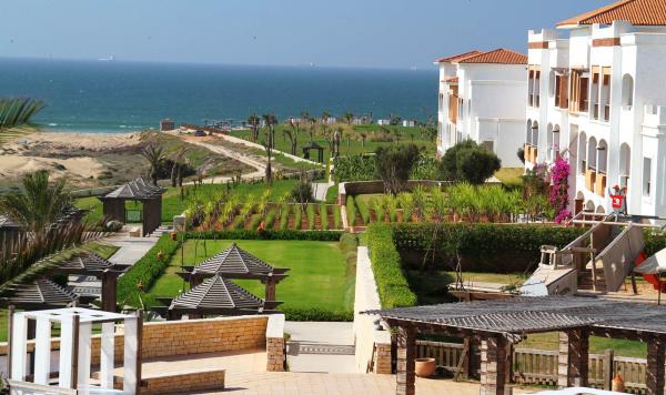 Clubanlage, Garten und Meer