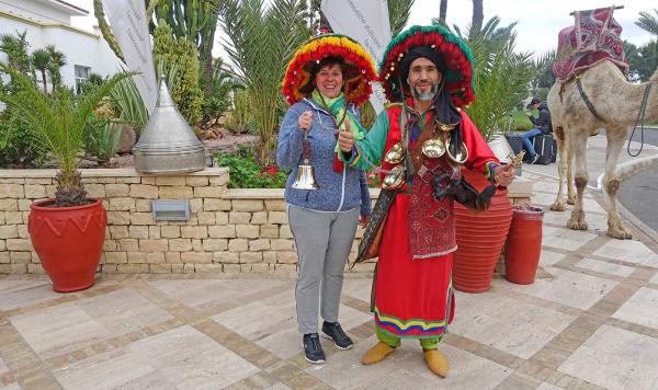 Cluburlaub-Mitarbeiterin Michaela vor Ort