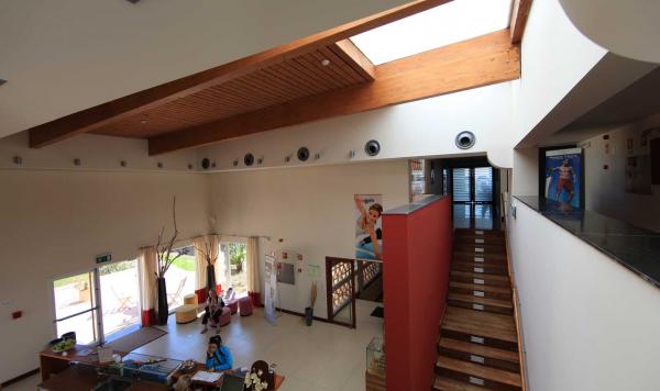 Sportanmedlung Sicht von oben