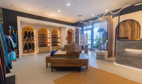 Neu renovierte Boutique