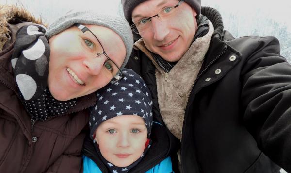 Kollegin Franzi mit Familie