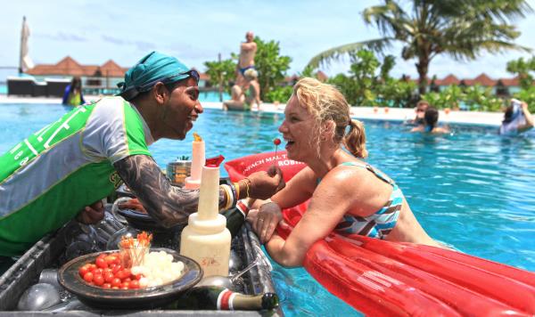 lustige Unterhaltung