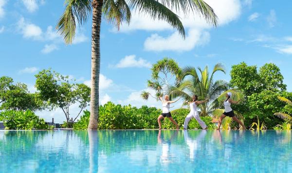 Yoga im Robinson Club Maldives