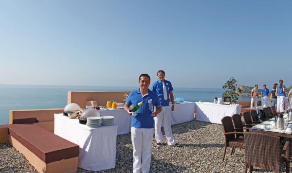 Essen mit tollem Ausblick