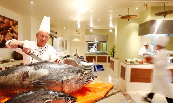 Zubereitung der frischen Köstlichkeiten