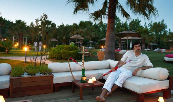 Entspannen bei einer Shisha