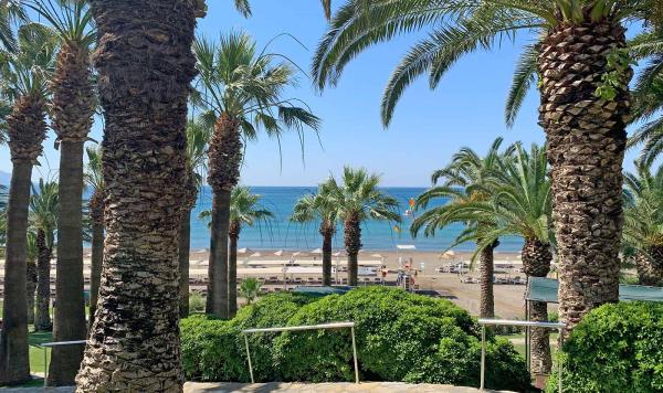 Blick auf den Strand