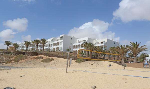 Blick auf den Sotavento Beach Club