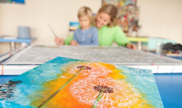 Künstleratelier im Sotavento Beach Club