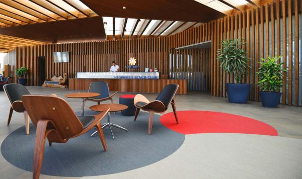 Rezeption im Sotavento Beach Club