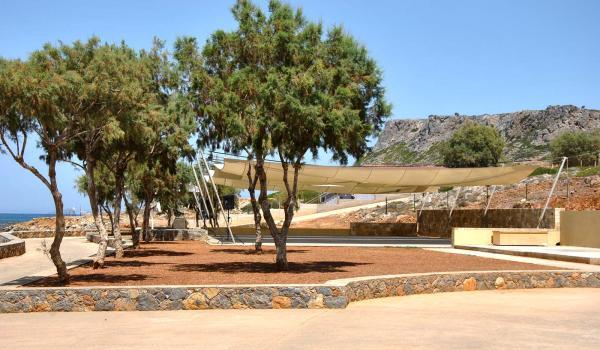 Outdoor Fitness Bereich