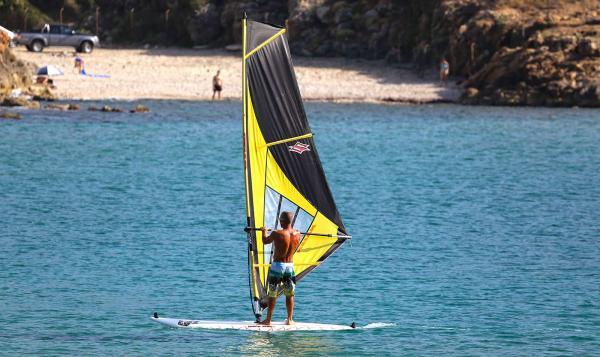 Surfer auf dem Wasser