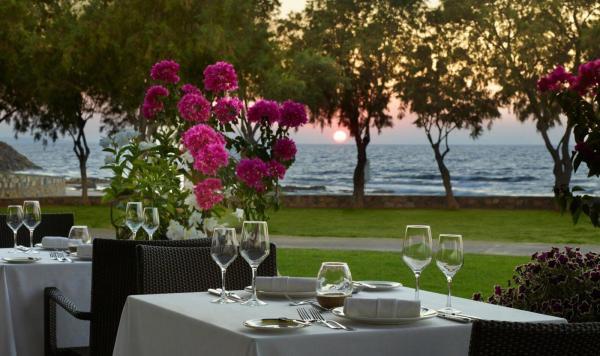 Restaurant mit Meerblick