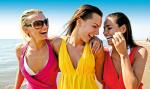Freunde am Strand