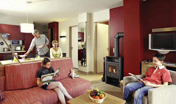 Wohnbereich Appartment