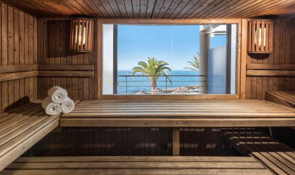 Sauna mit Meerblick