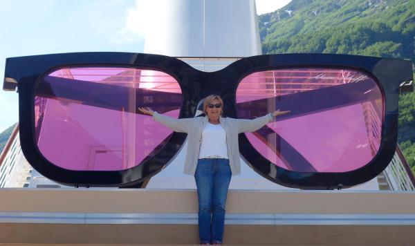 Renate auf der Mein Schiff 4