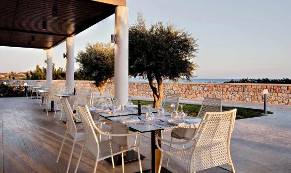 Essen auf der Terrasse