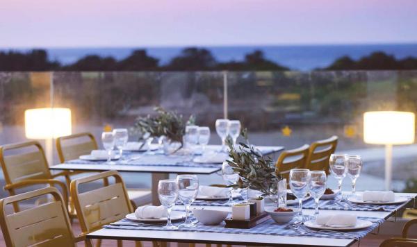 Genießen auf der Restaurantterrasse