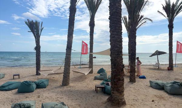 Sitze am Strand