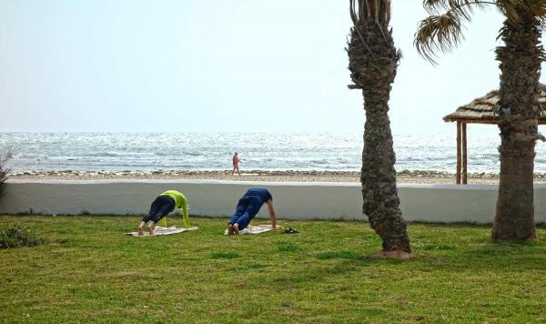 Fitness am Strand
