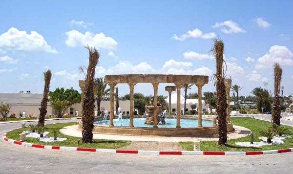 Springbrunnen am Eingang