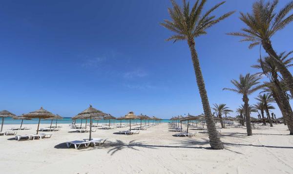 Traumstrand im Djerba Bahiya