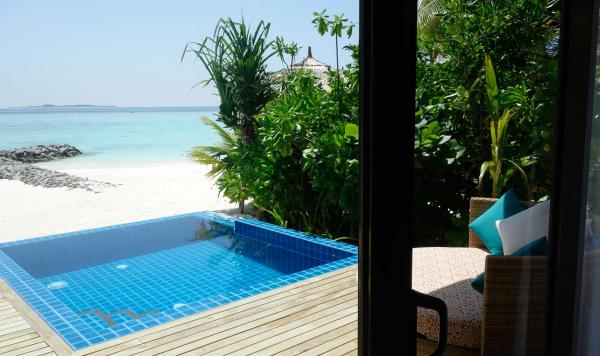 Strandbungalow mit Private Pool