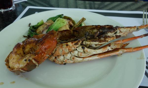 frisches Fischgericht