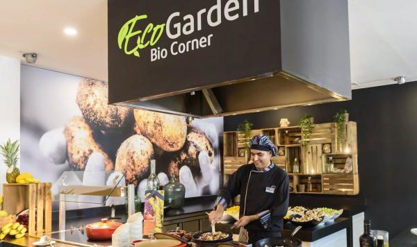 Bio Ecke im Hauptrestaurant