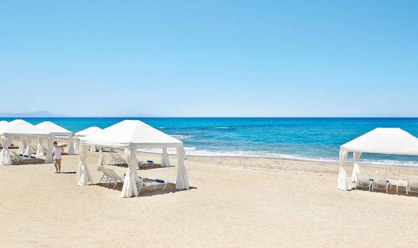 Endloser sandiger Strand