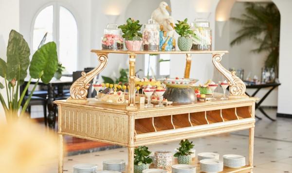 Buffetbereich im Restaurant