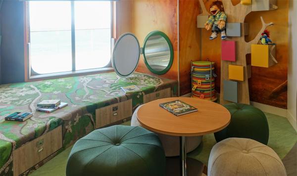 Bunter Spielraum für Kinder