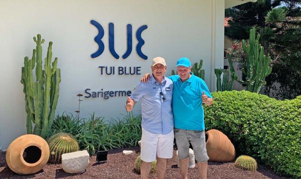 Armin und Clubdirektor