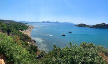 Blick auf den Strand