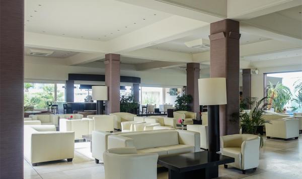 Lobby-Bereich des Hotels
