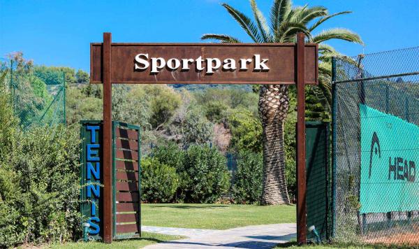 Eingang zum Sportpark