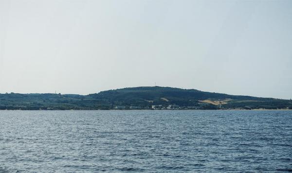 Blick auf umliegende Inseln