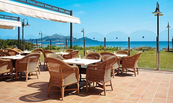 Sitzgruppen auf der Terasse